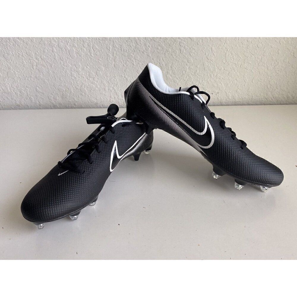 Nike Vapor Edge 360 Speed Black White Football Cleat DT DO1145-001 Men's Sz 15 W